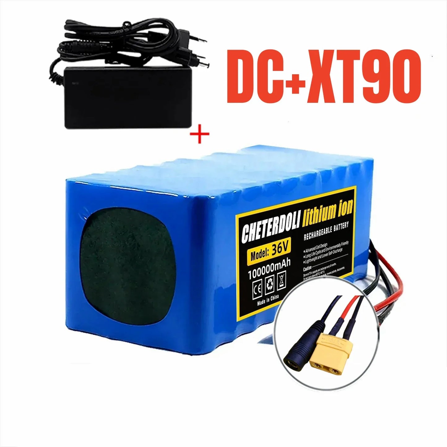 10S4P 36V 100000mAh Electric Scooter Lithium Battery 18650 battery pack 36V 100Ah Electric Scooter Electric Scooter Battery 36v