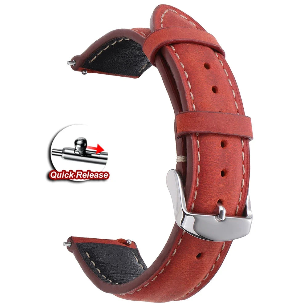 Polar Vantage, Grit X & Ignite Vintage Stitched Leather Band