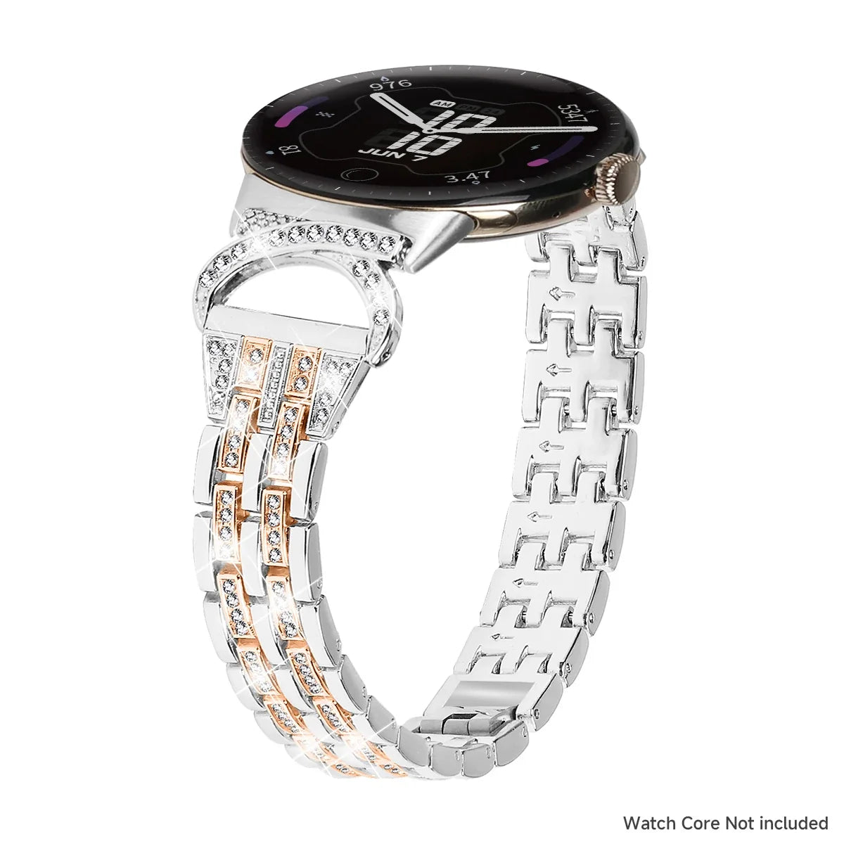 Google Pixel Watch 5, 4 & 3 41mm Rhinestone Bead Bracelet Band