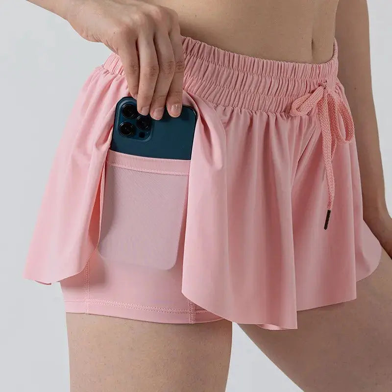 Cute & Comfortable Girls' Athletic Shorts with Skirt