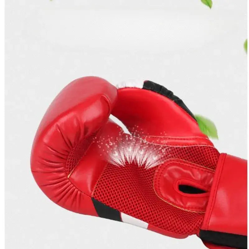 Professional Boxing Gloves PU Leathe  MMA  Kickboxing