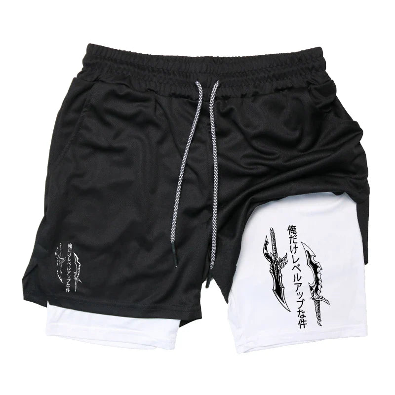 Pantalones cortos de alto rendimiento FlexiFit 2 en 1