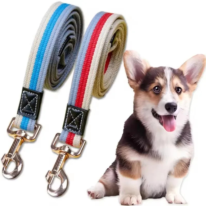 1/2PCS Pet Canvas Leash Leash Leash Dog Walking Leash Dog Chain Dog Leash Dog Leash Dog Training Leash