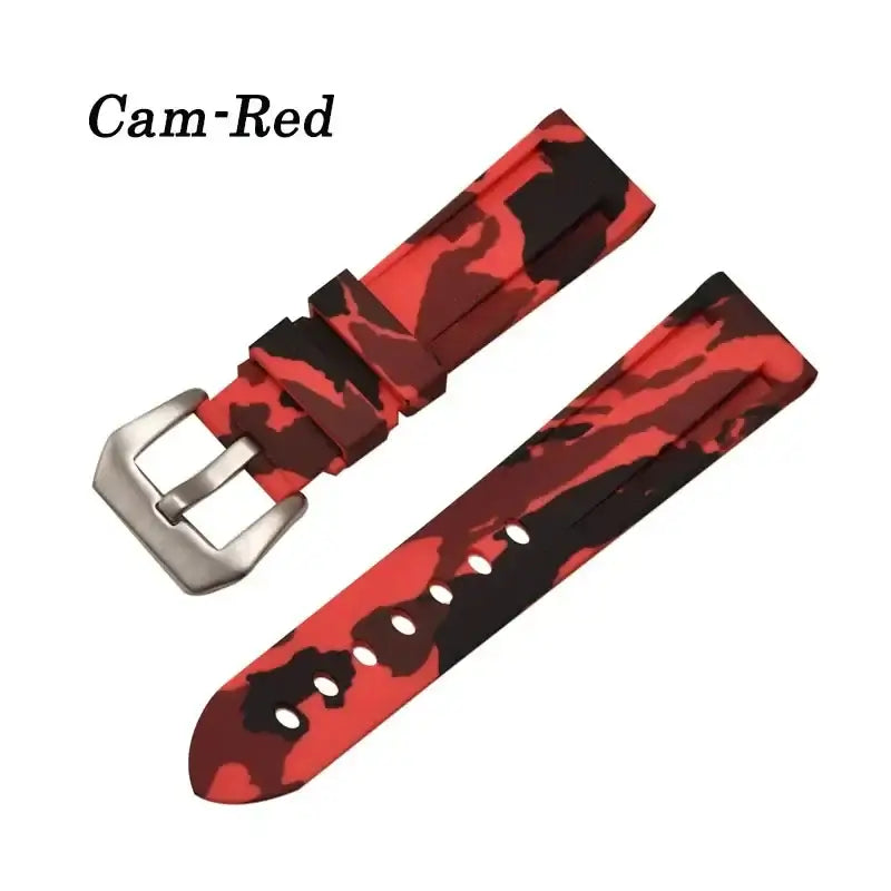 Huawei Watch & Watch GT Camouflage Silicone Buckle Band