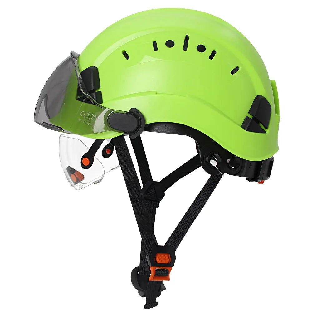 Enhanced Protection: Double Goggle Safety Helmets