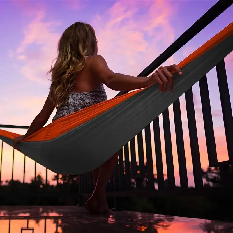 Breathable Ultralight Hammock 661.39lbs Capacity with 2 Straps 2 Carabiners for Camping Travel