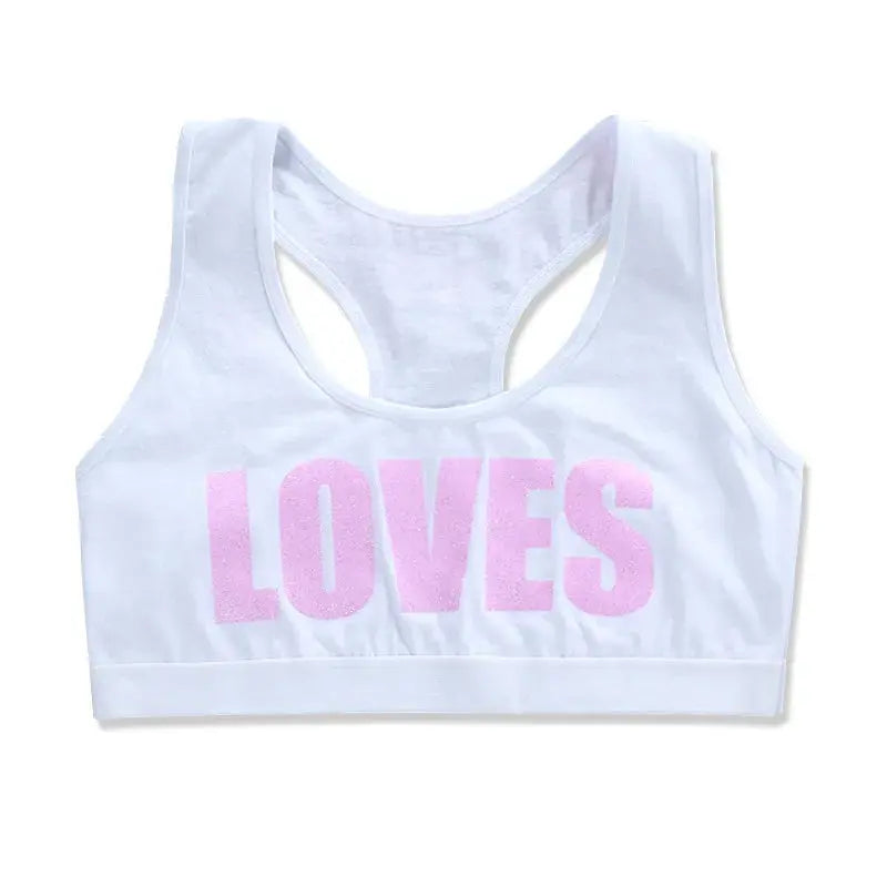 Cotton Training Bras for Growing Girls, Ages 8-18