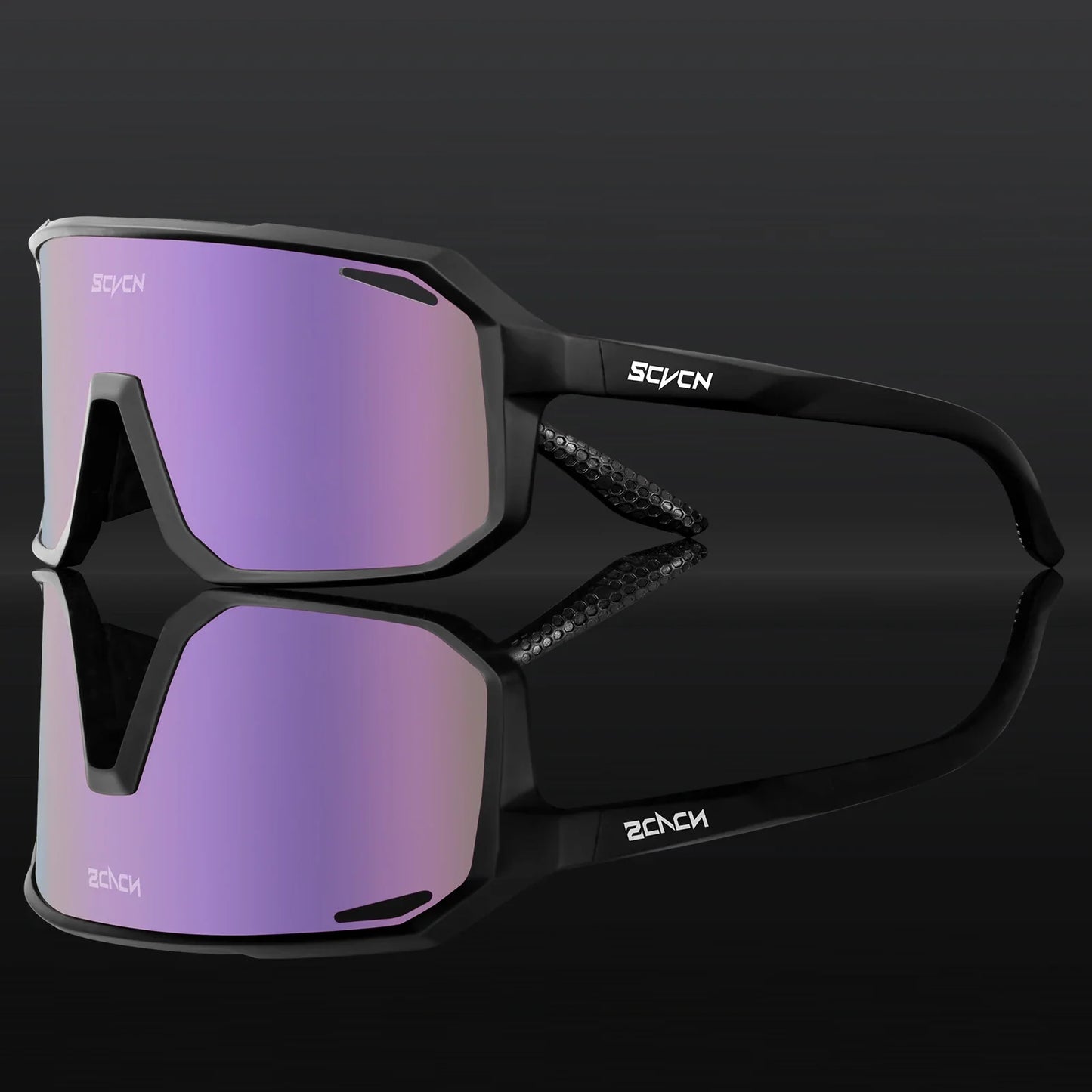 SCVCN Sports Photochromic Sunglasses Men Outdoor Bicycle Cycling Glasses Women Driving Bike Eyewear UV400 Climbing Goggles