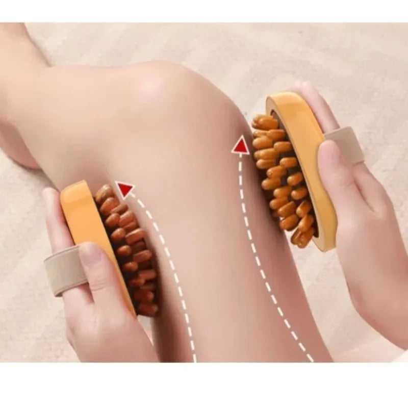 1pc Body Anti Cellulite Brush Soothing  Essential Oil Spa Air Cushion Massage Hair Comb Scalp Massage Brush Body Massager