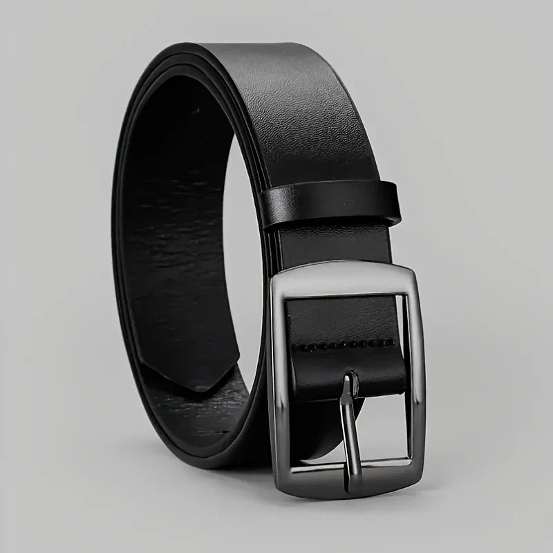 Fashion Luxury Belt for Men PU Leather Belt Metal Pin Buckle High Quality Brand Designer Waist Strap Belt For Jeans Women's Belt