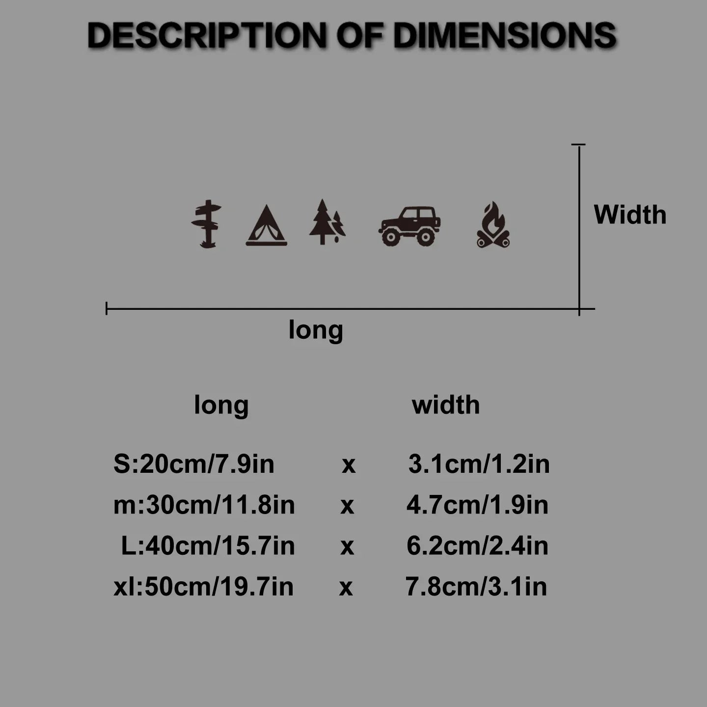 Camping Icons Outdoor Campfire Hiking Die Cut Vinyl Decal Sticker For Car Truck Motorcycle Window Bumper Wall Home Office Decor