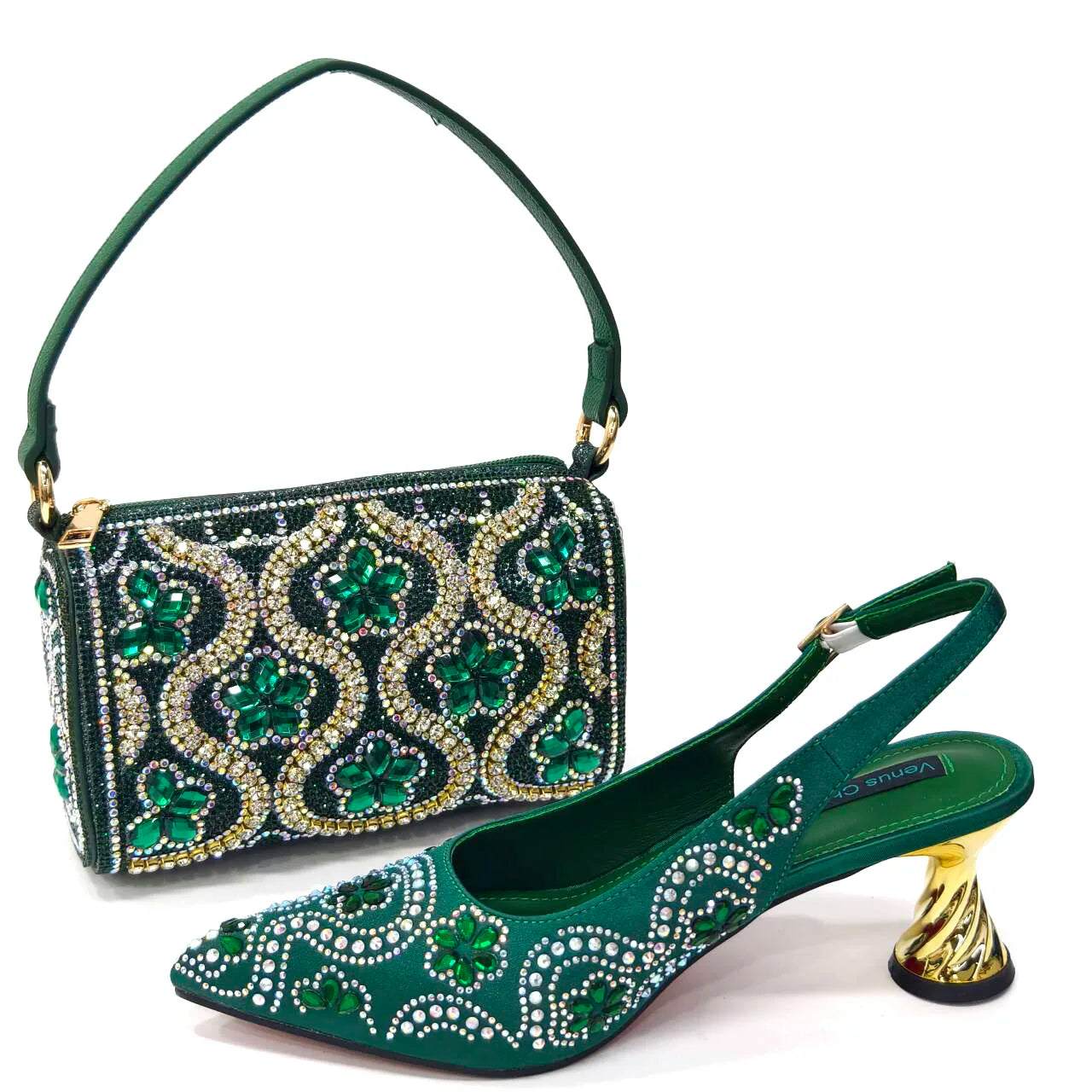 Conjuntos de Zapatos y Bolsos Italianos HDS1-2