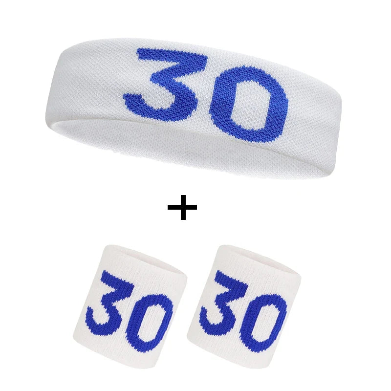 Cotton Sports Headband with Wrist Guard