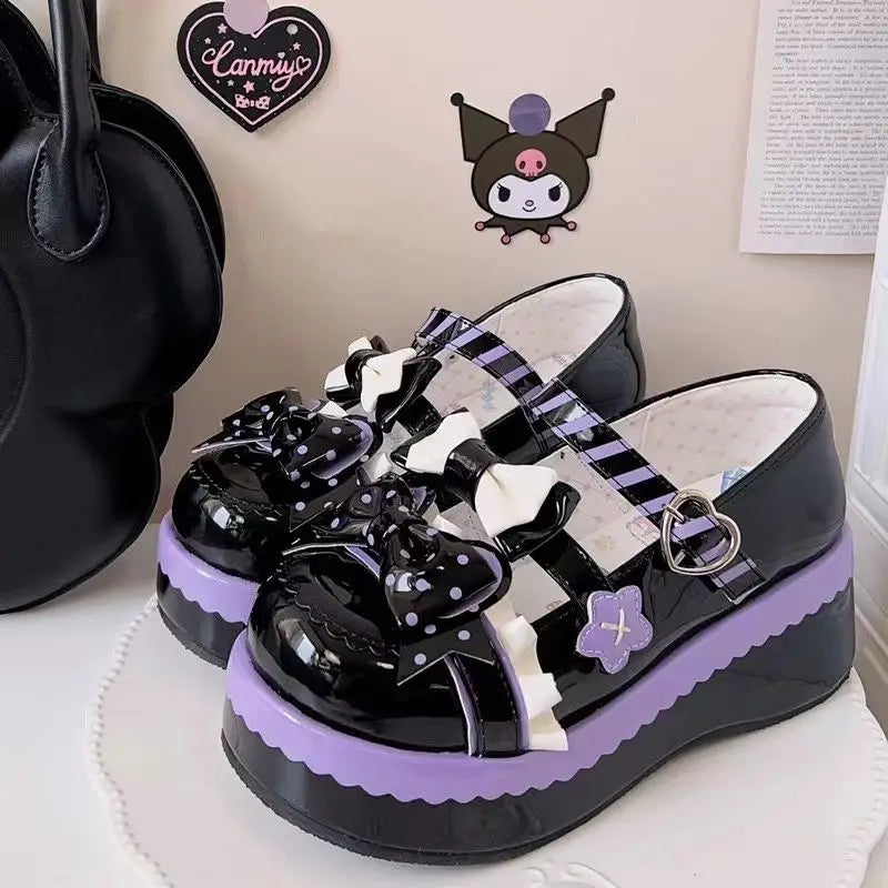 Zapatos Mary Jane con bonitos lazos