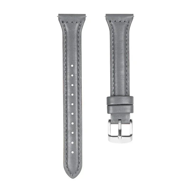 COROS PACE & APEX Slim Tapered Leather Band with Stitching