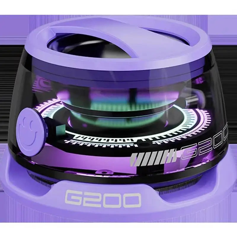 Bluetooth Wireless Mini Speaker Magnetic RGB Light Portable Sound Box BT5.3 Phone Holder Set For iPhone/Xiaomi/Huawei/PC/MacBook