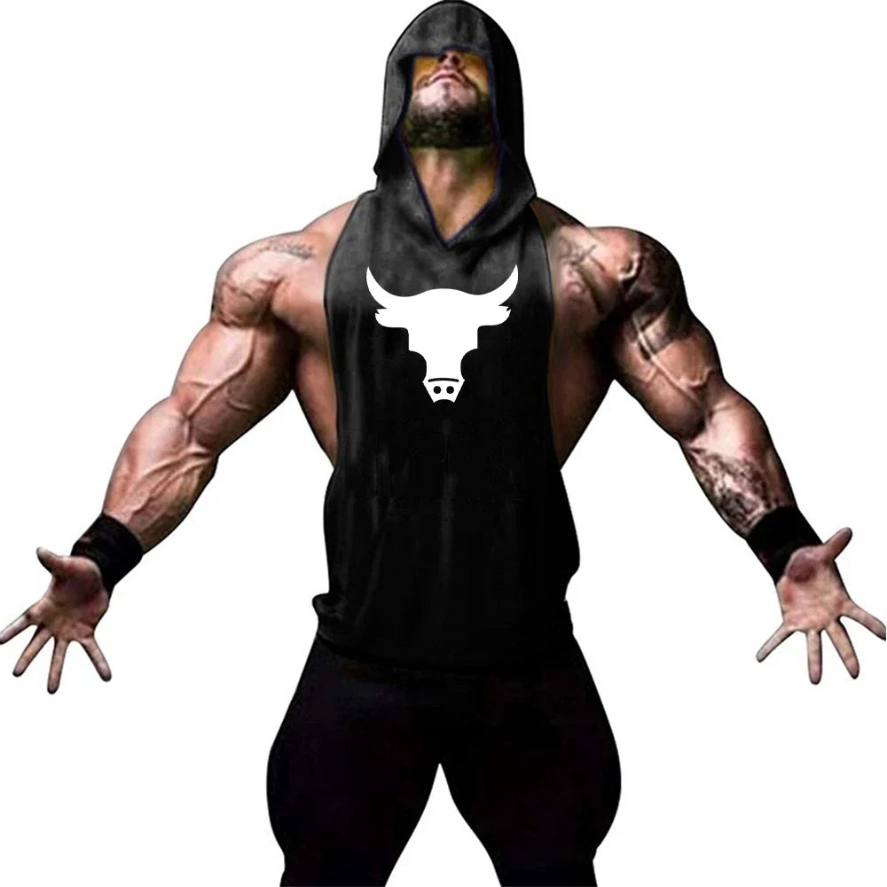 Bodybuilding Hooded Tank Perfect for Summer Workouts