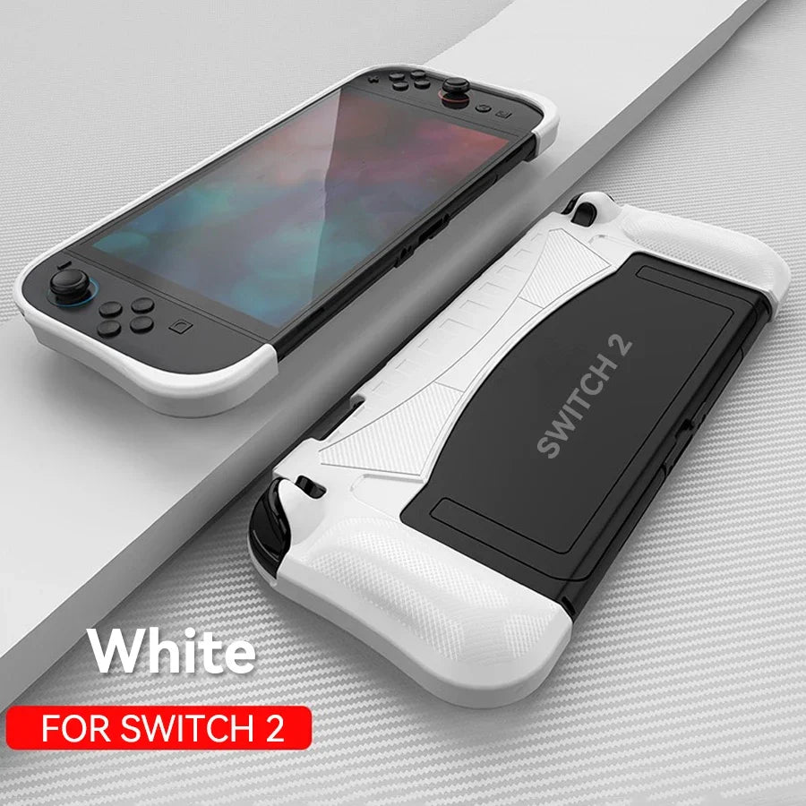 Upgraded protective case for 2025 Switch 2 ergonomic and comfortable TPU grip shell for NS Switch 2 protective case accessories
