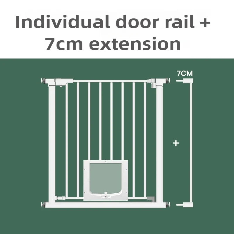 Dog Fence Portable 2-way Door Pet Fence Indoor Isolation Fence Multi Functional Household Small Medium-sized Pet Barrier Product