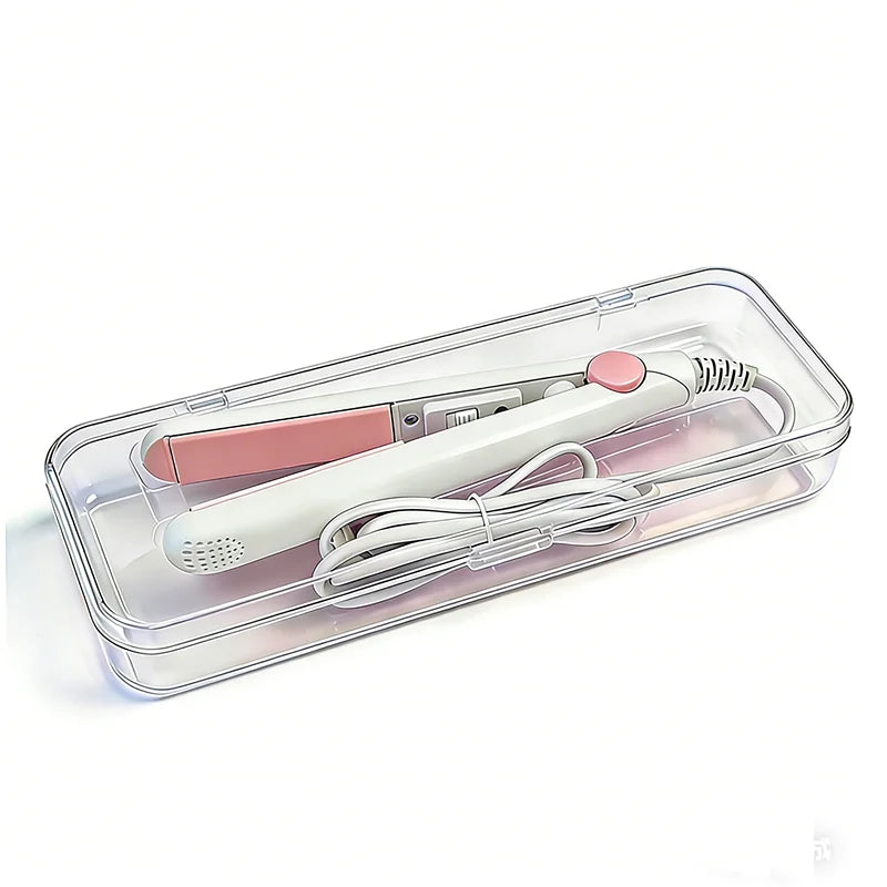 New Curling Iron Mini Hair Straightener Iron Ceramic Straightening Styling Tools Hair Curler Flat Iron Beard Straightener