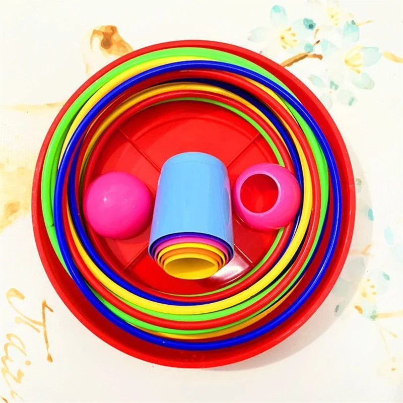 Educational Circle Stacking Toy Perfect for Parent Child Play