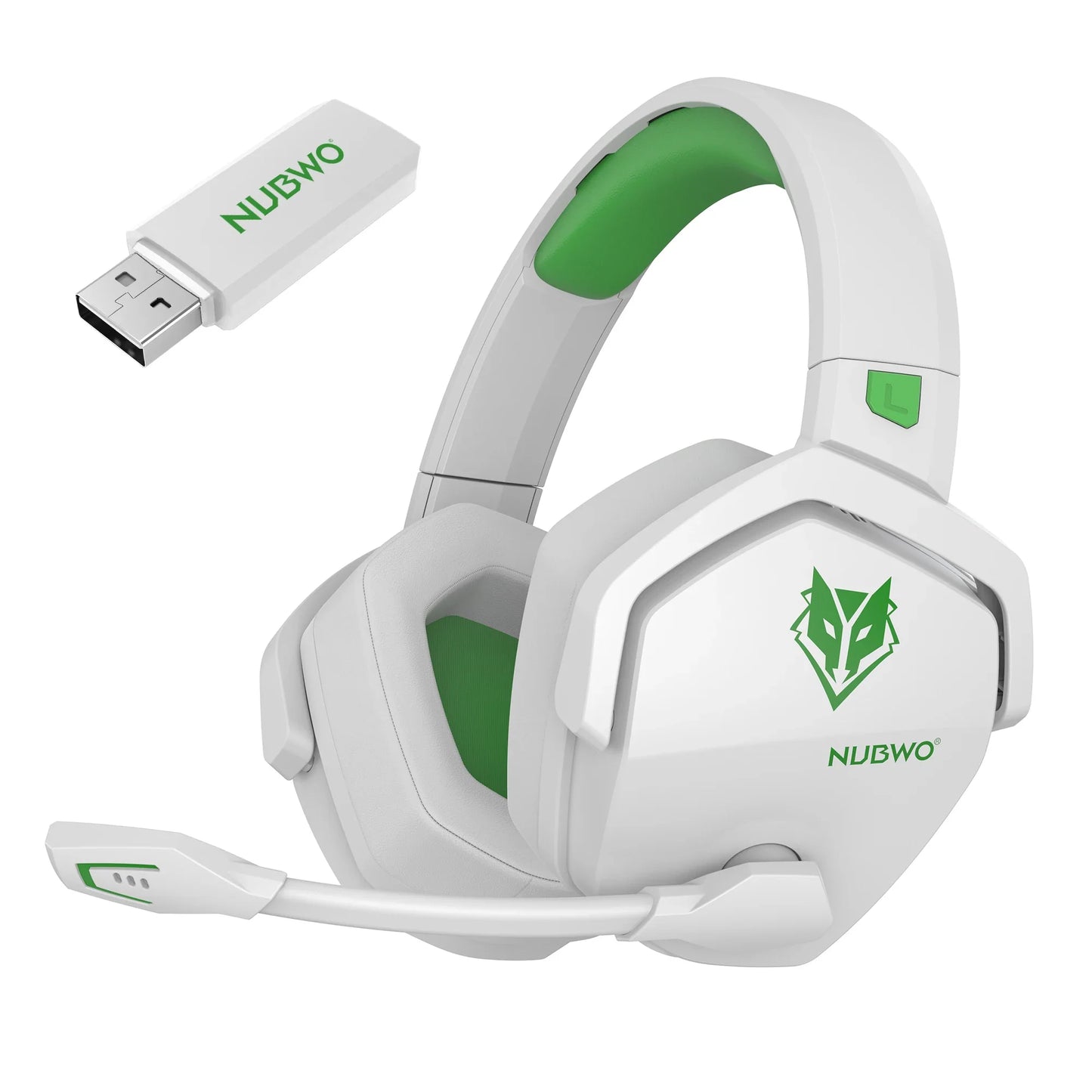 NUBWO G06 Wireless Gaming Headset Low Latency 7.1 Surround Sound