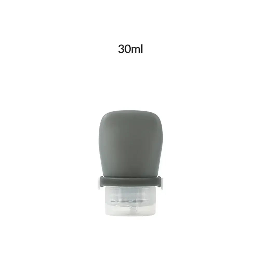 30/60/90ML Silicone Portable Travel Bottle Cosmetic Storage Refillable Lotion Bottle Leakproof Shampoo Container