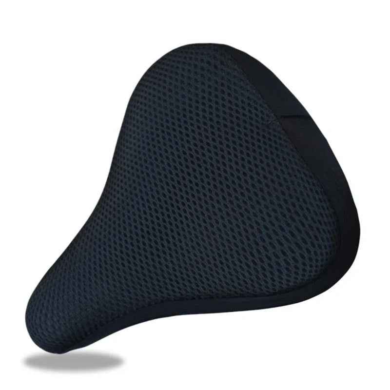 Soft, Breathable Bike Seat: 3D Silicone Cushion