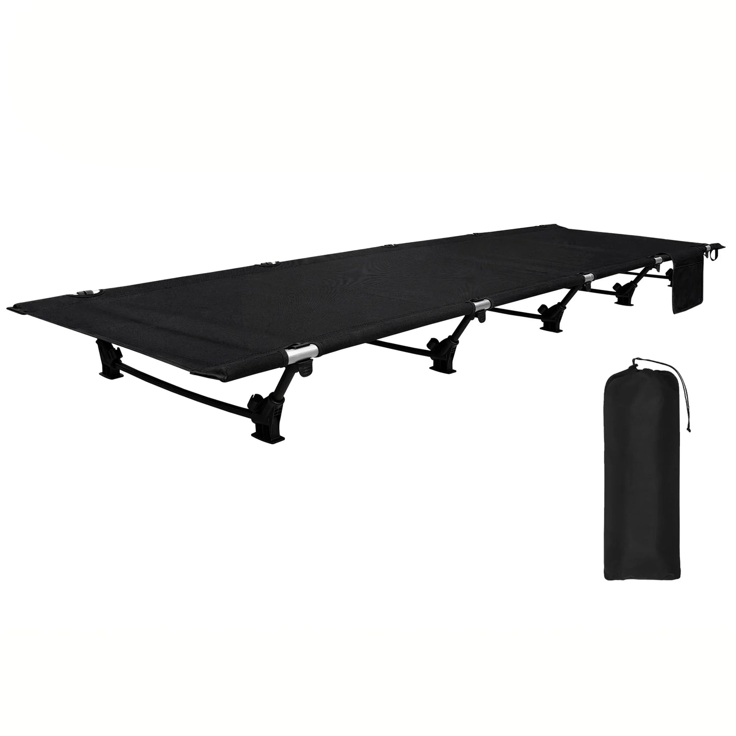 Camping Cot Portable Folding Bed Outdoor Ultralight Compact Tent Bed for Camping Travel Backpacking Hiking Sleeping Cot