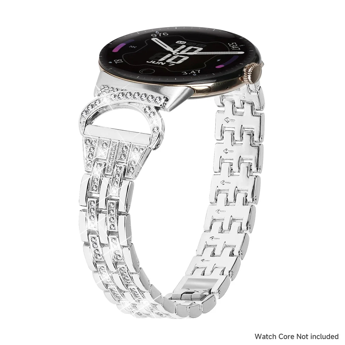 Google Pixel Watch 5, 4 & 3 41mm Rhinestone Bead Bracelet Band