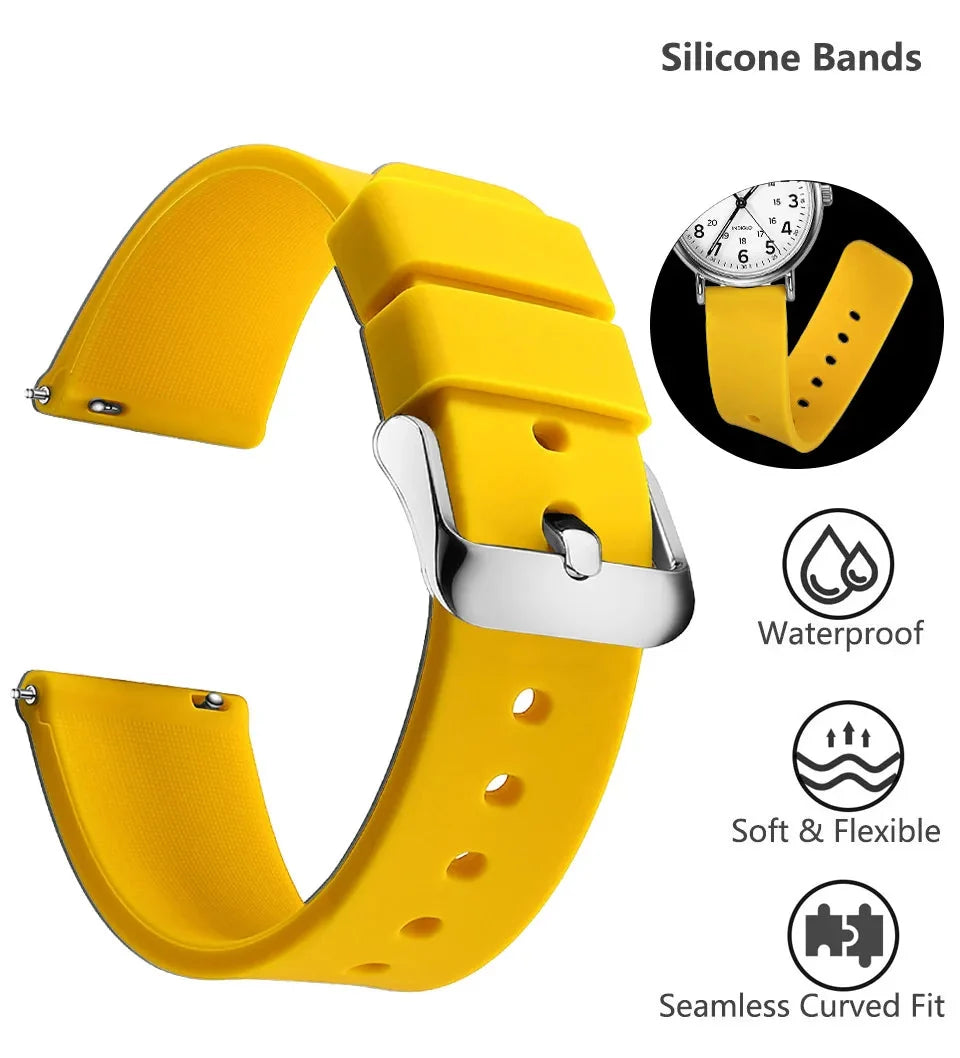Suunto Race, Vertical & 9 Peak Curved-End Silicone Band
