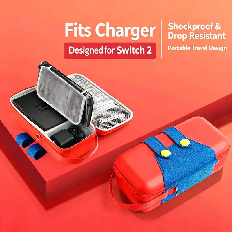 Switch 2 Console Travel Storage Bag Controller Case Portable Protective Case For Switch 2 Accessories