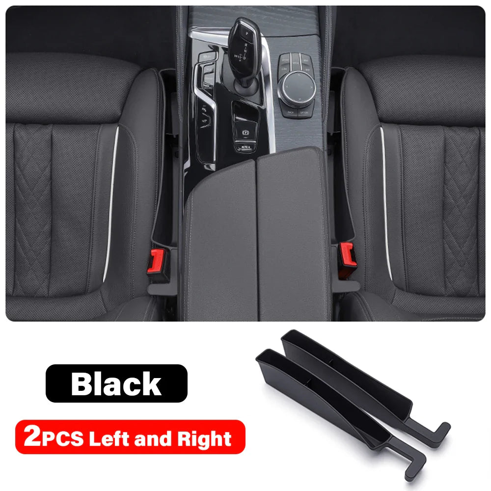 2024 New 2PCS Car Seat Gap Storage Box Fill Auto Seat Gaps To Prevent Cell Phones From Falling Universal Tool Kit Accessories