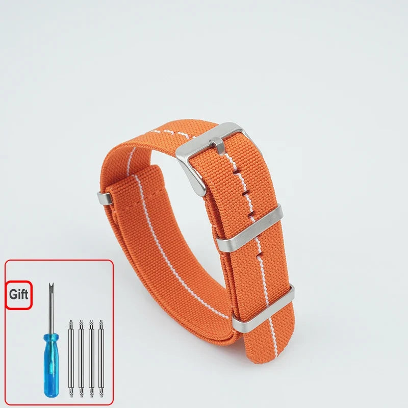 COROS Elastic Nylon Watch Band - Washable Waterproof Strap For Outdoors