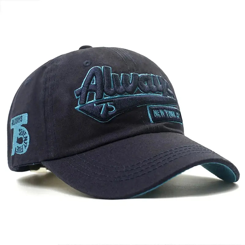 Versatile Cotton Snapback Hat Unisex Style