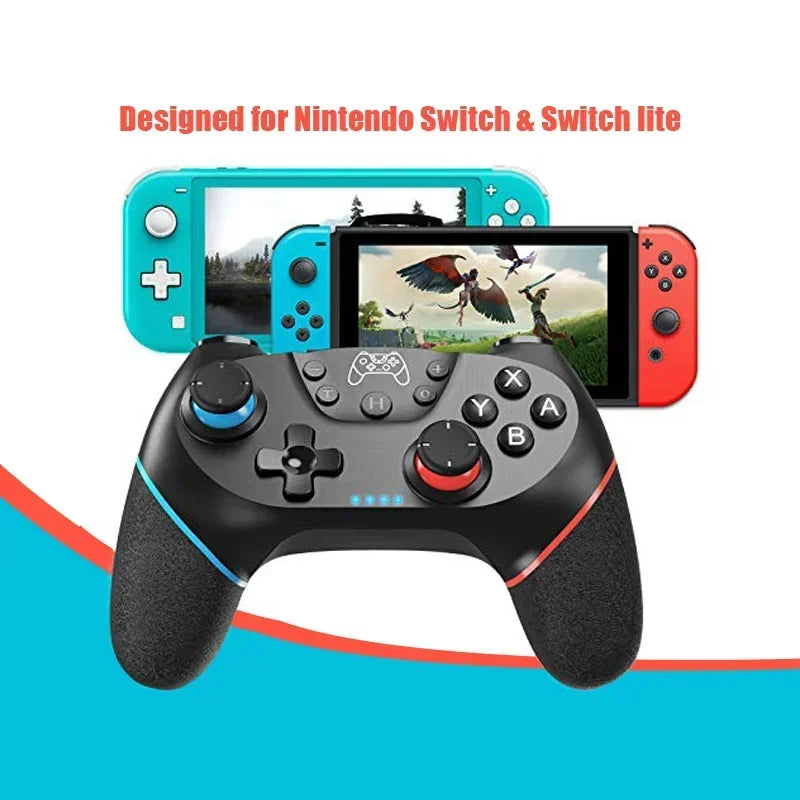 DATA FROG Wireless Bluetooth Game Controller For Switch/Switch Lite Console Joystick Gamepad
