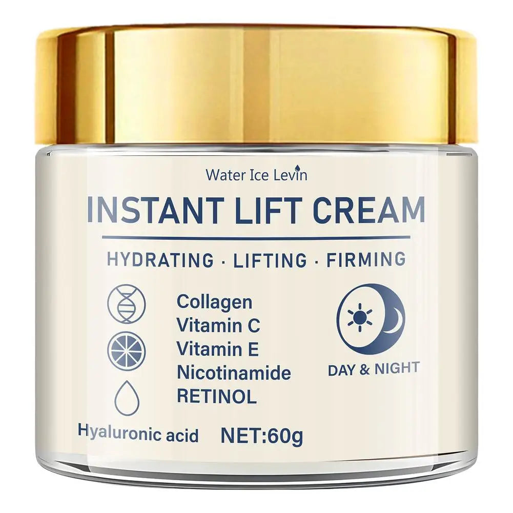 60g Firming Face Cream Collagen Moisturizer with Hyaluronic Acid, Niacinamide,Retinol, Moisturizing Firming Tightening Skincare