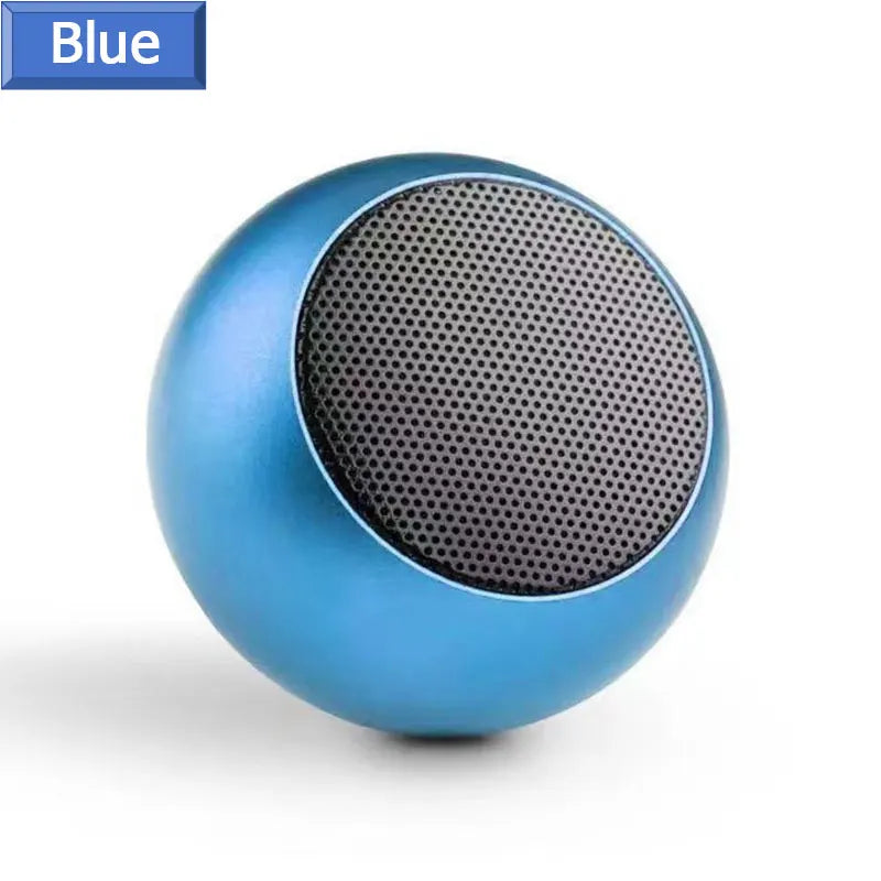 Metal Mini Wireless Bluetooth Speaker Hifi Portable Subwoofer Outdoor Music Stereo Surround Audio Player Bluetooth Speaker