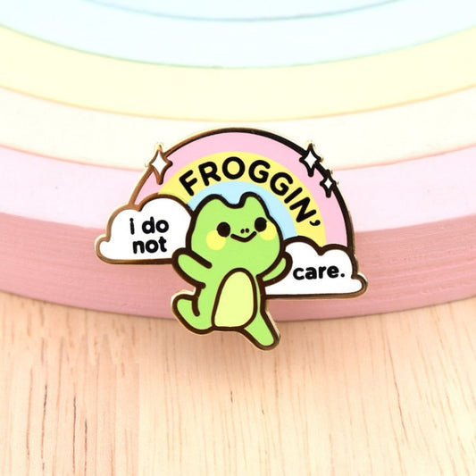 Pines esmaltados de Happy Frog