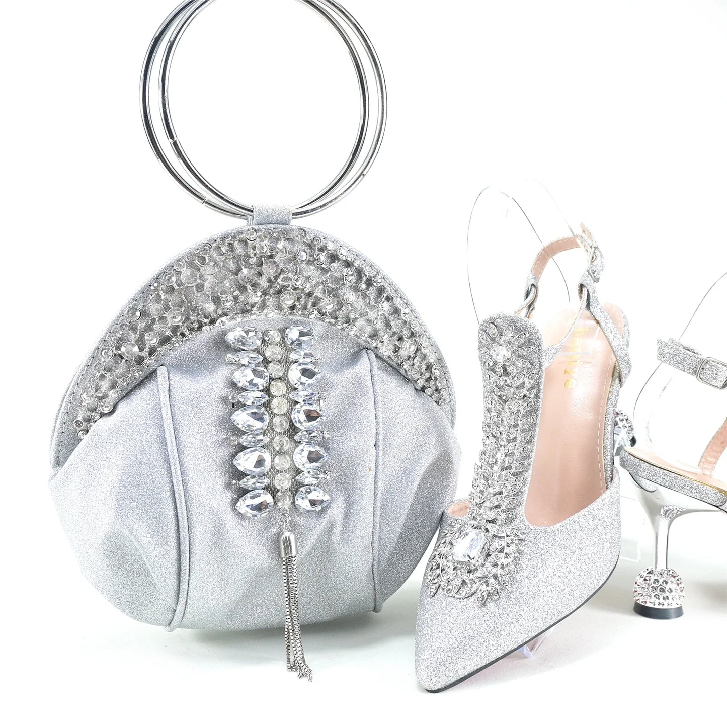 Conjuntos italianos de zapatos y bolsos HRT1-33