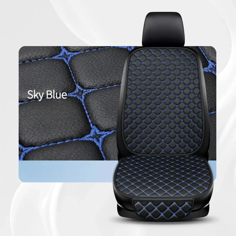 New Pu Leather Car Seat Cover Seat Back Cushion Minimalism Seat Cushion Universal Wear-resistant and Durable Four Seasons