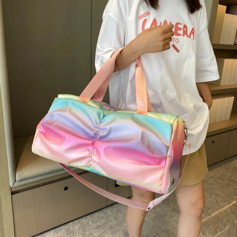 Durable Women's Bags with Shoe Compartment for Gym & Travel