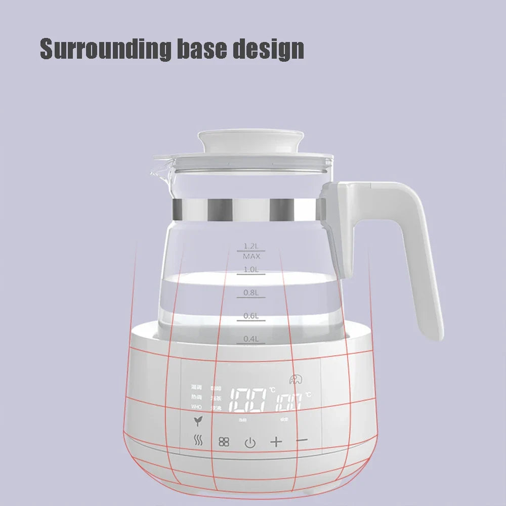 1.2l Electric Water Kettle Infant Thermostatic Milk Regulator Baby