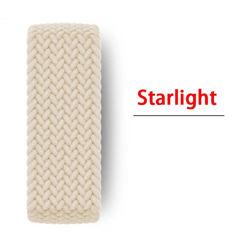 Braided Solo Loop For Apple watch Band 46mm 44mm 45mm 42mm 40mm 41mm Bracelet correa iwatch Series Ultra 2 11 10 9 SE 8 7 Strap