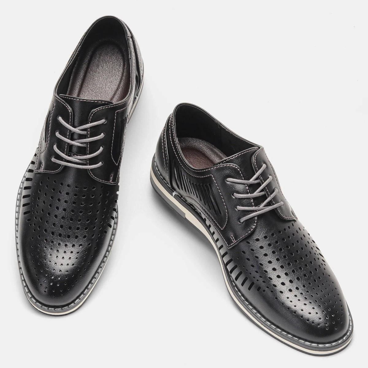 Leather loafer men fashion comfortable 2024 brand casual shoes men