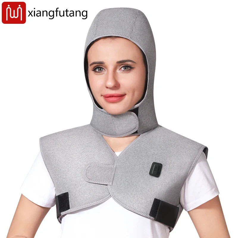 660nm Red Light Heating Vest Shoulder Wrap Massager with 294 Lamp Beads, Eases Joint Discomfort & Shoulder Back Fatigue