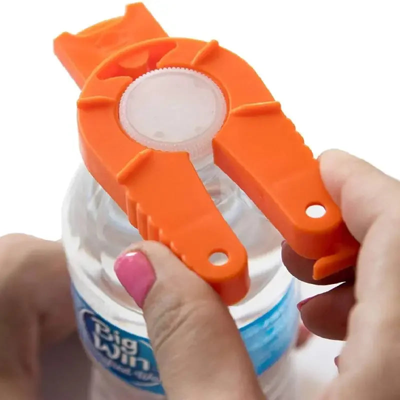 Multifunctional Bottle Opener Jar Lid Remover Gripper for Seniors