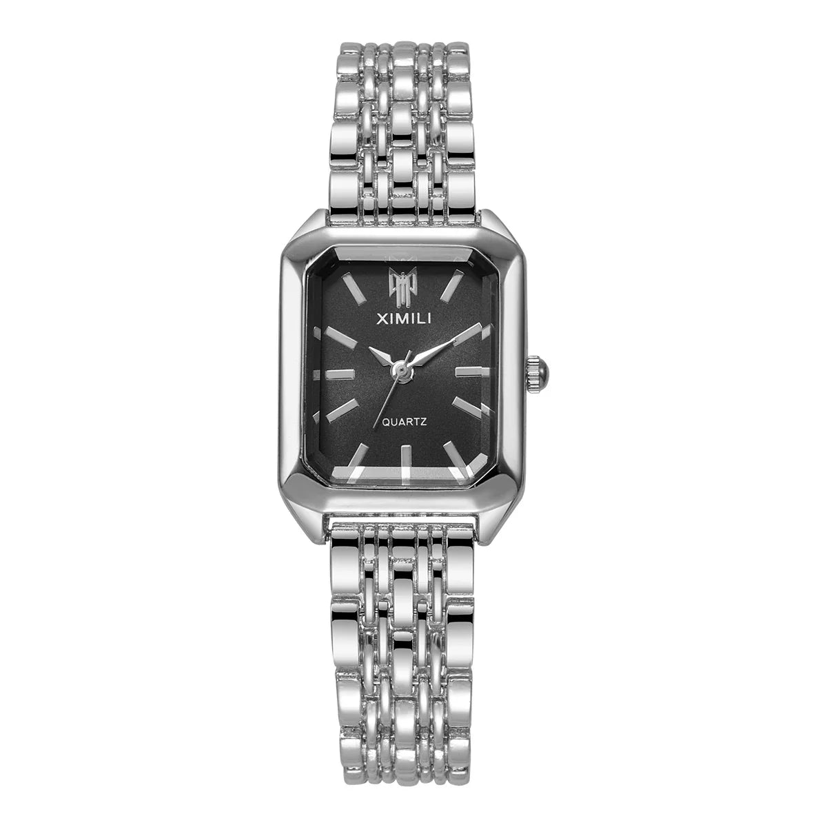 1/2/4pcs Luxury Women Watches Fashion Rectangle Woman Quartz Watch