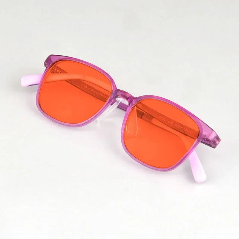 SHINU Children's Glasses 2025 Ppsu Plastic Eyeglasses Blue Light Blocking Computer Lenses Kids Pink Glasses Frame No Diopter