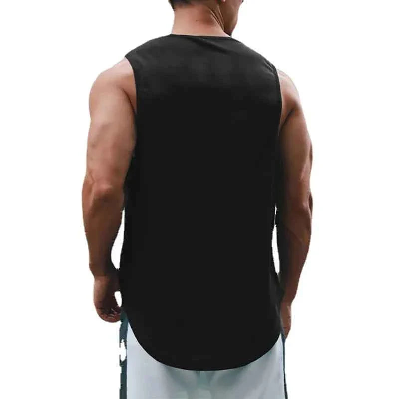 Camiseta de tirantes BreezeFit de secado rápido para gimnasio de hombre